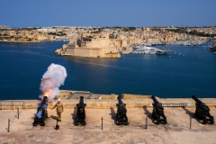 Valletta, Saluting Battery